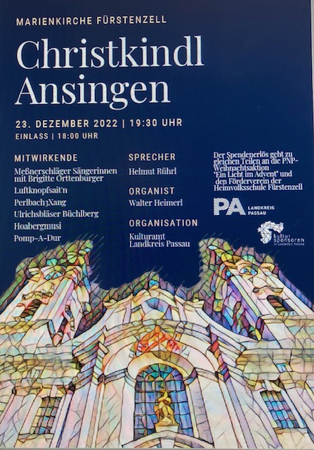 Plakat Christkindl-Ansingen 2022