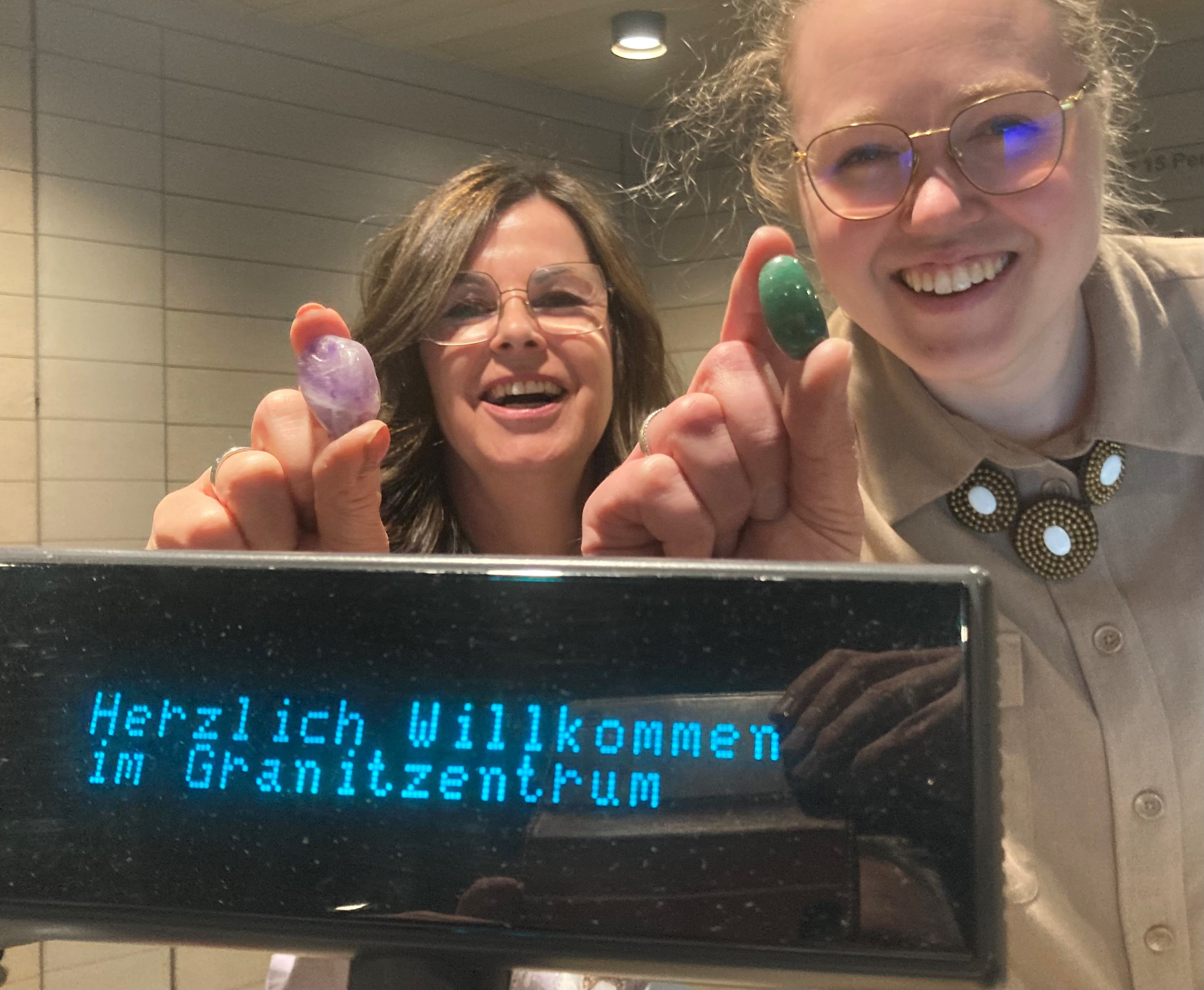 Schatzsuche im Granitzentrum