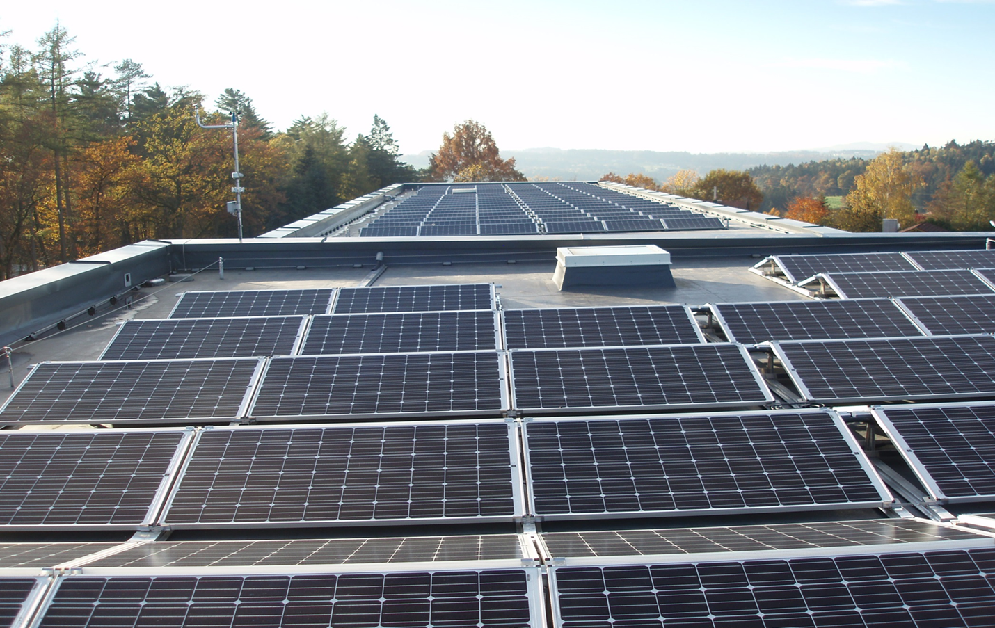 Photovoltaik-Anlage LRA-Dienstgebäude Salzweg