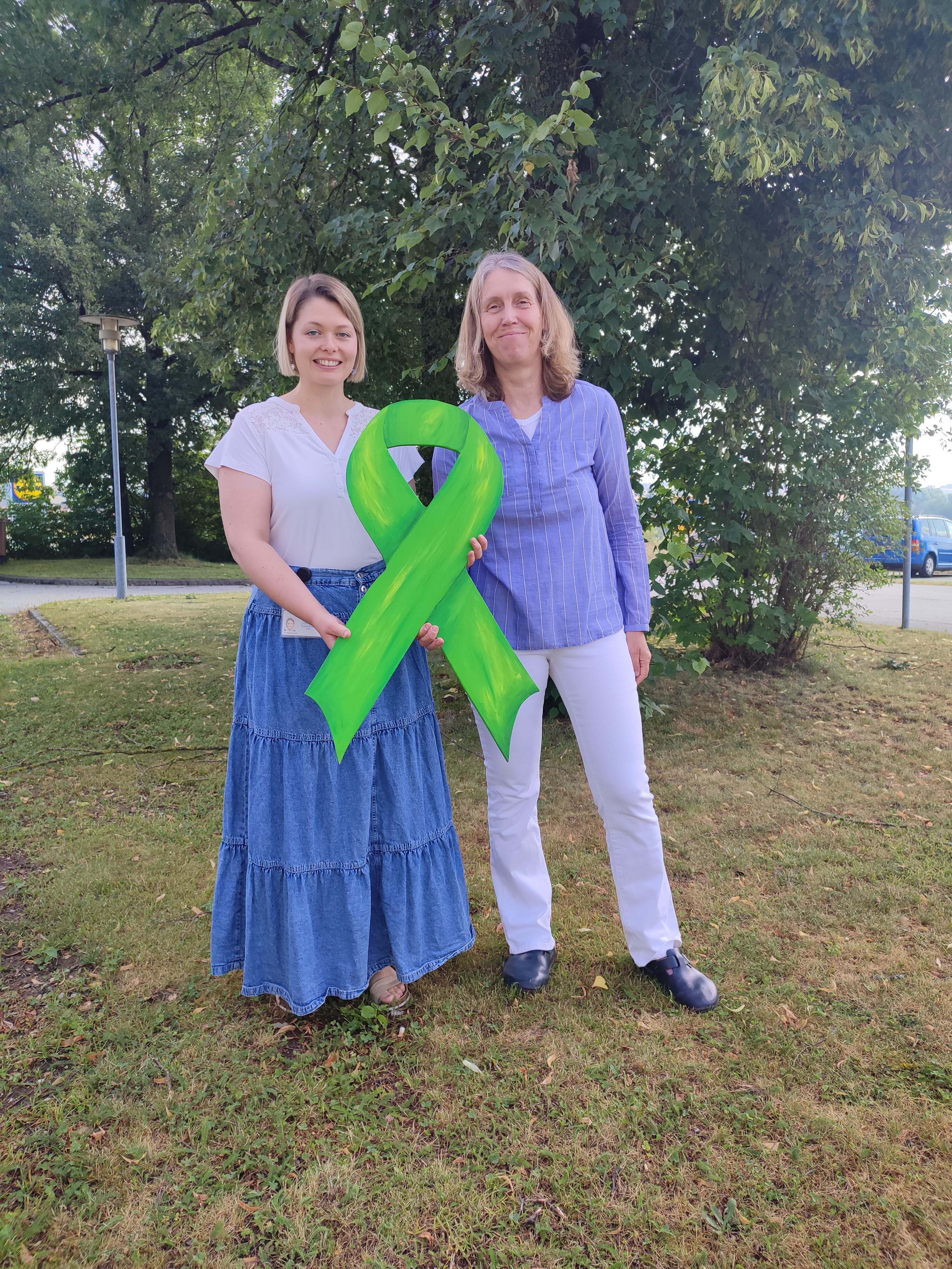 Grüne Schleife Gesundheitsamt Passau
