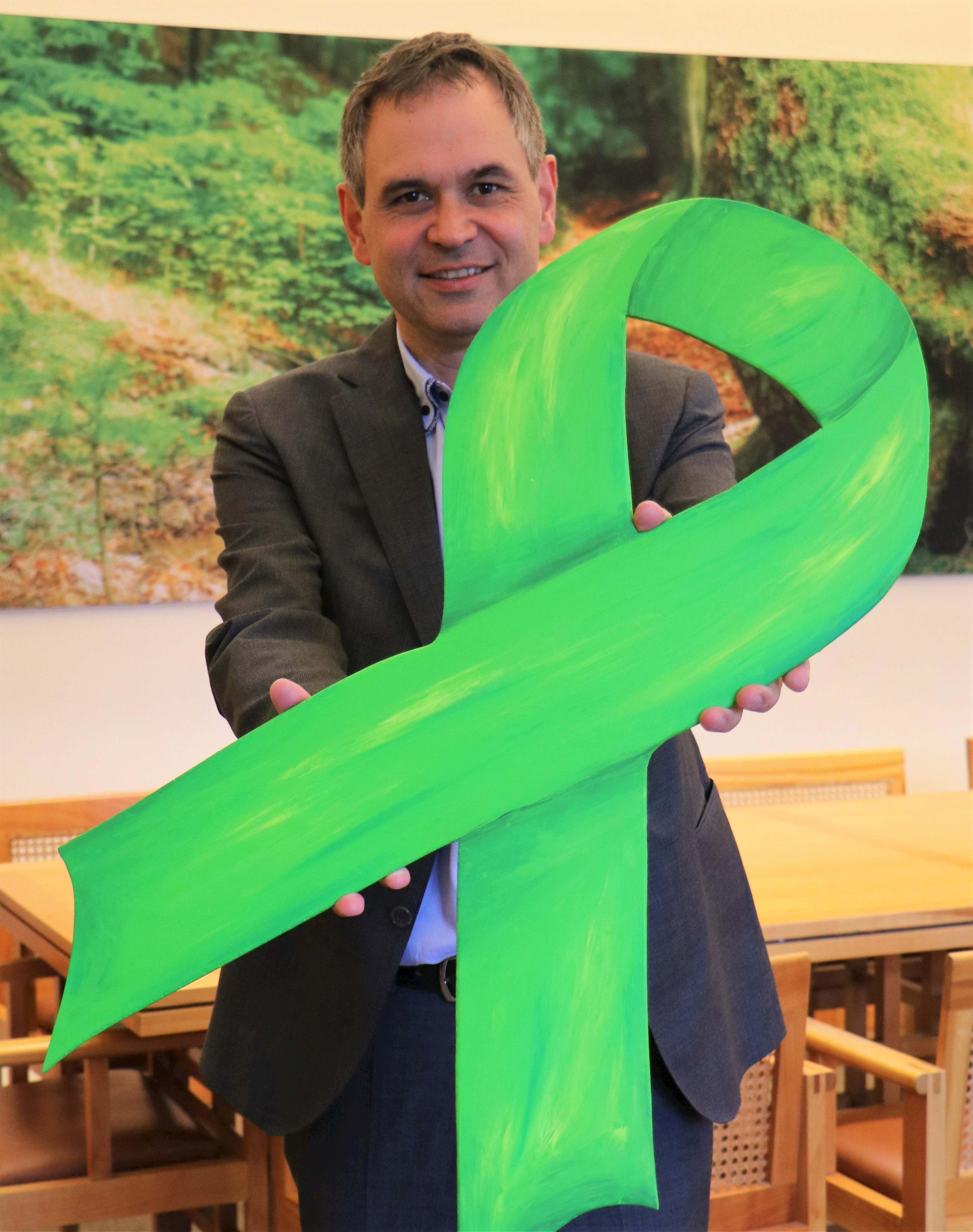Grüne Schleife Landrat Kneidinger