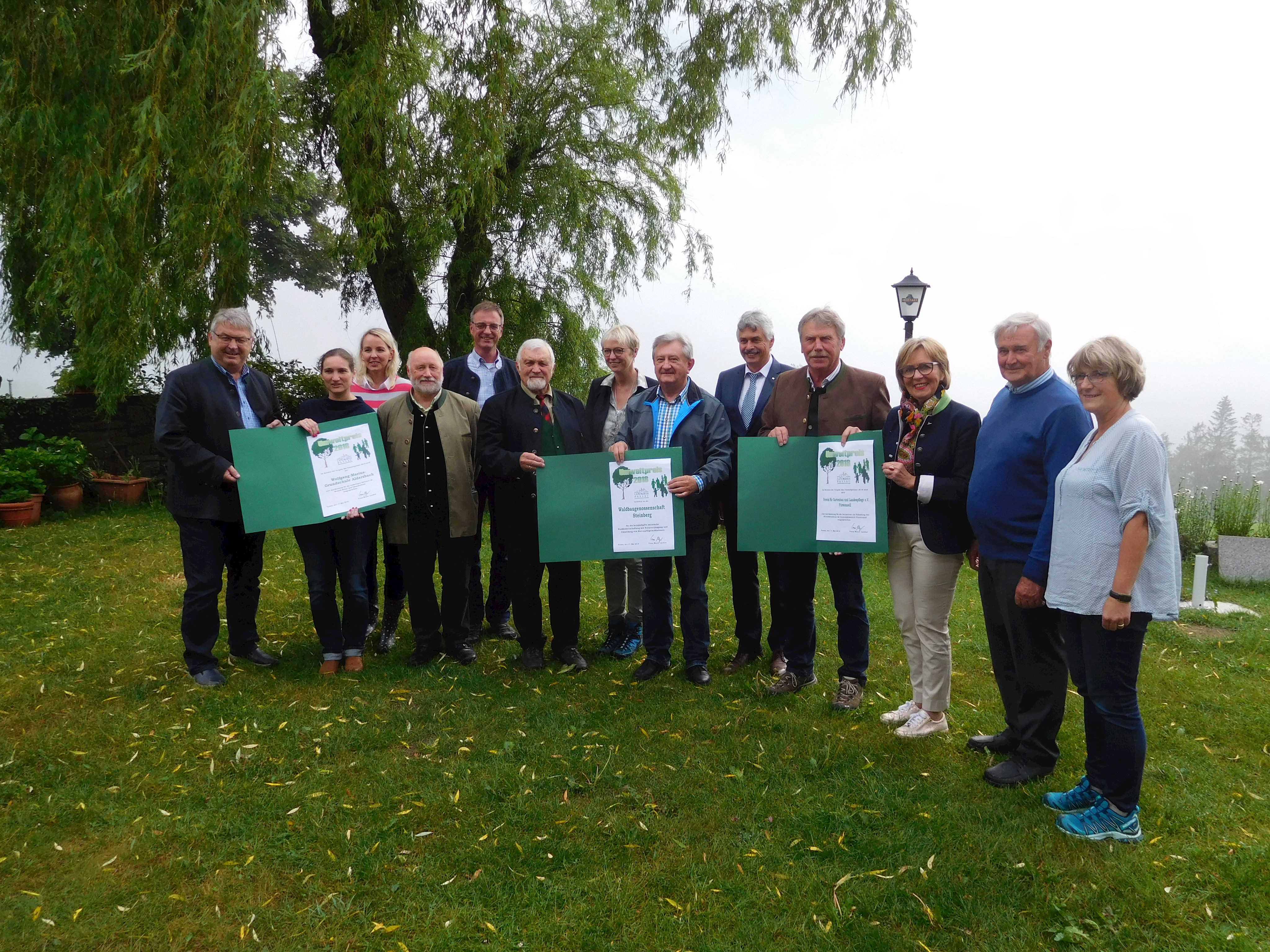 Umweltpreis 2018 für Waldbaugenossenschaft Steinberg