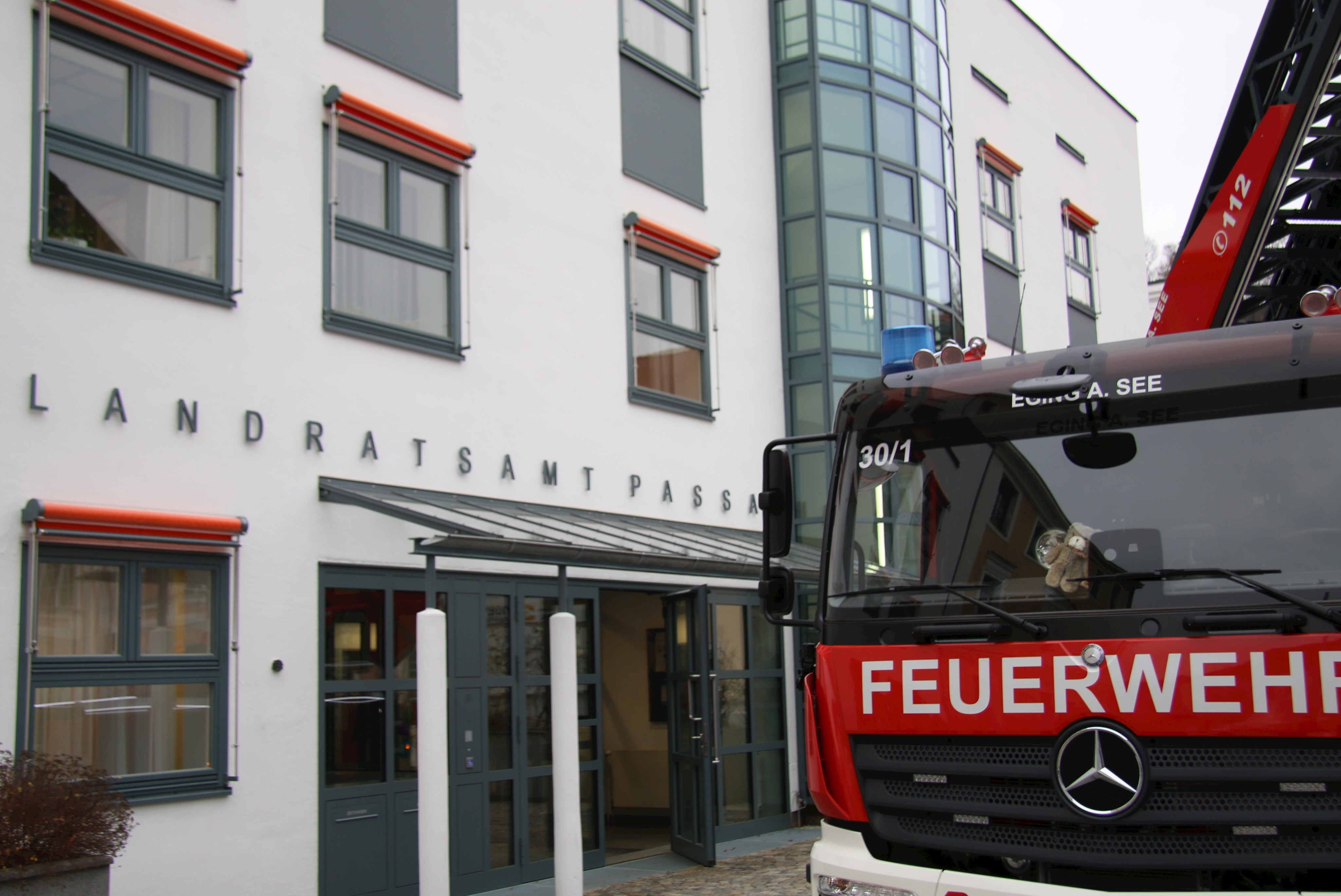 Landrat begrüßt Fahrsicherheitstraining des Landesfeuerwehrverbands