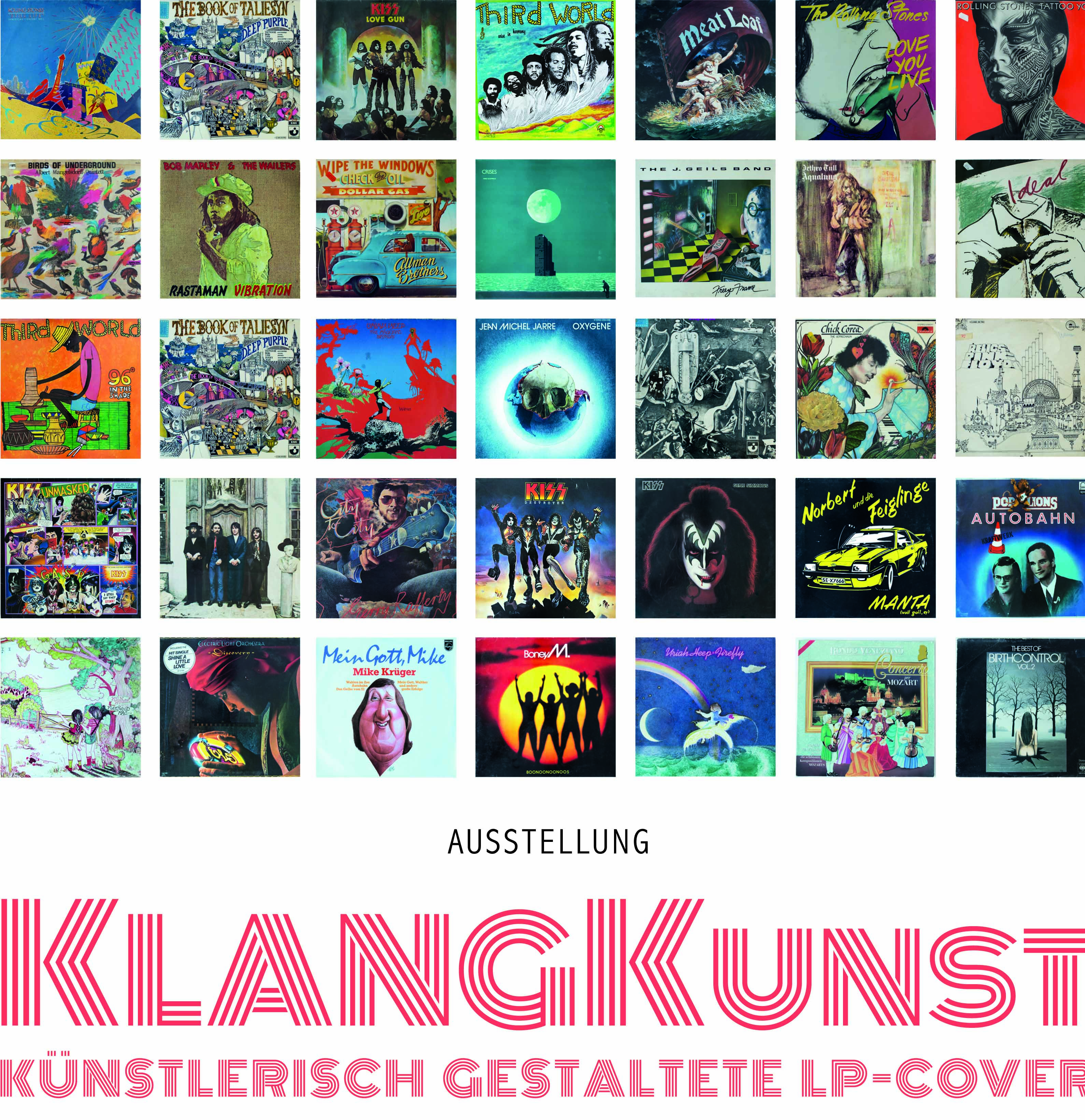 KLANGKUNST - künstlerisch gestaltete LP-Cover