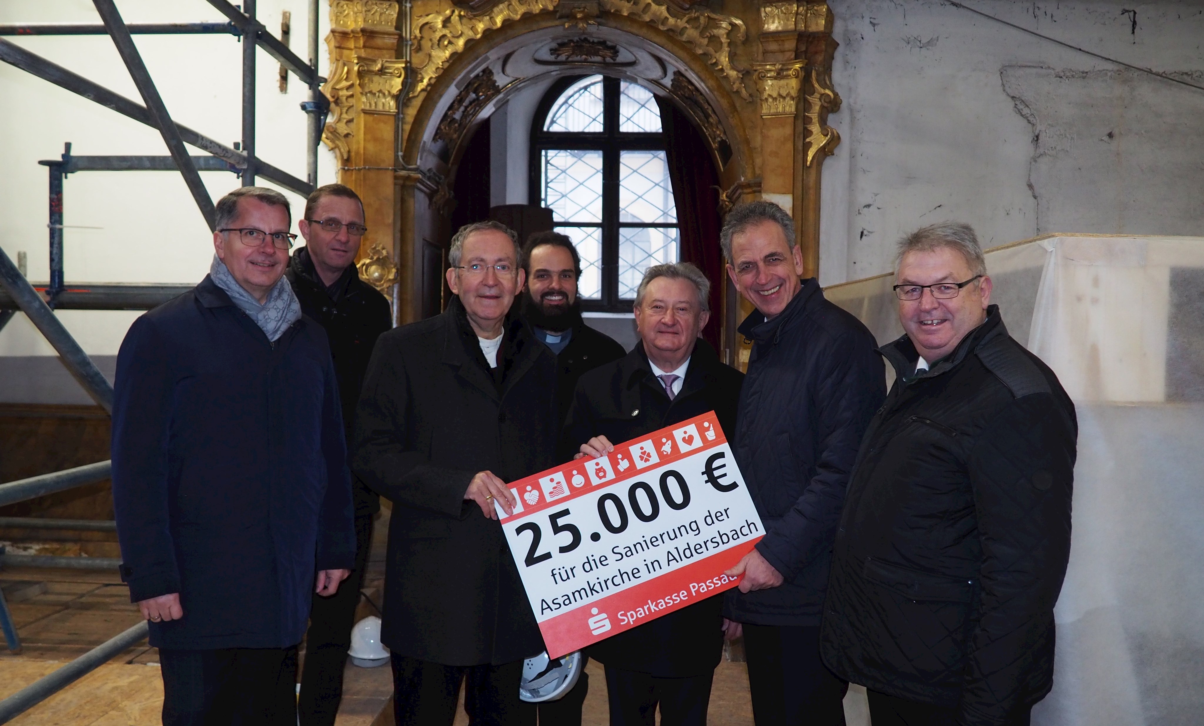 Geldsegen für die Asamkirche Aldersbach