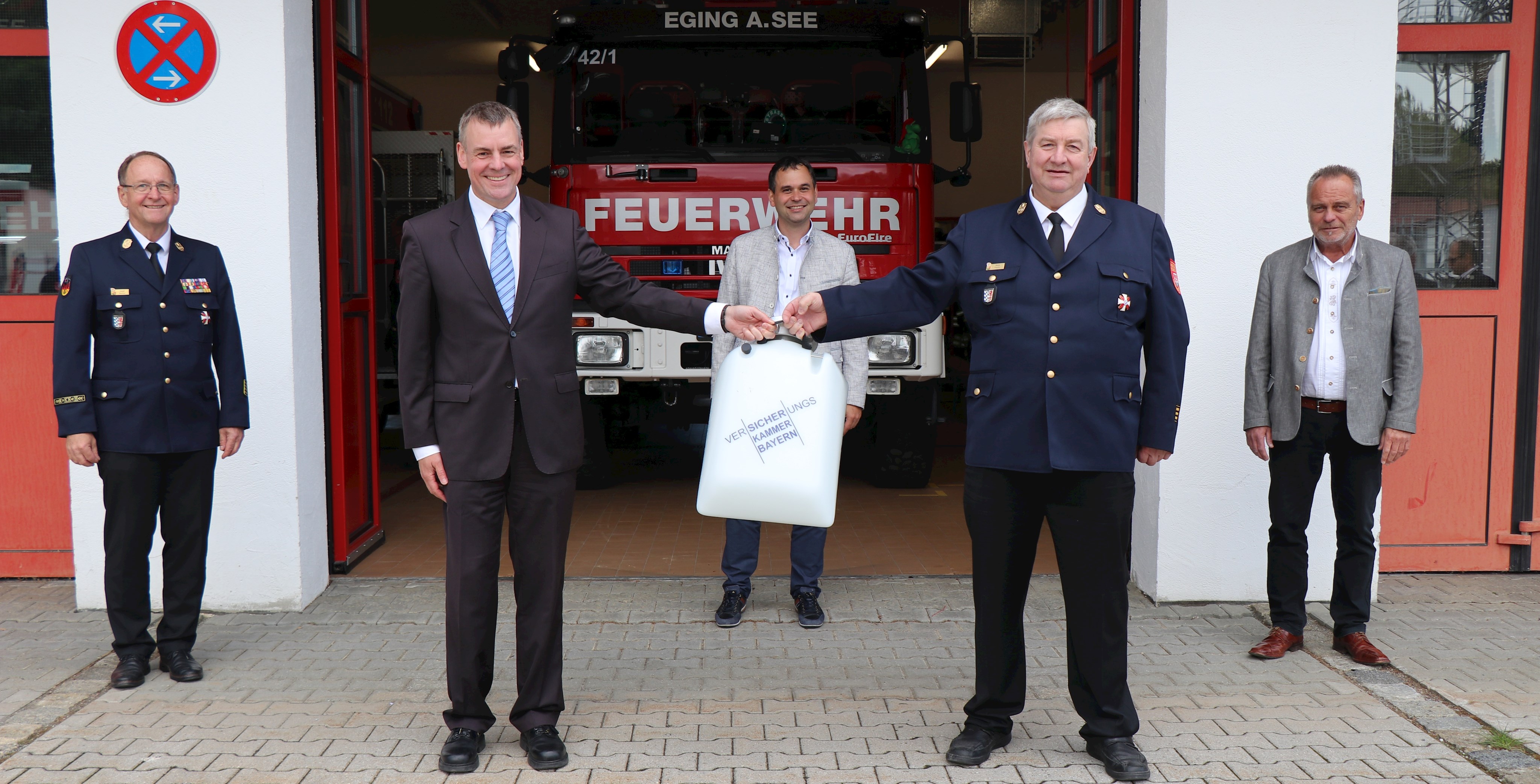 Schwimmsauger für Landkreis-Feuerwehren